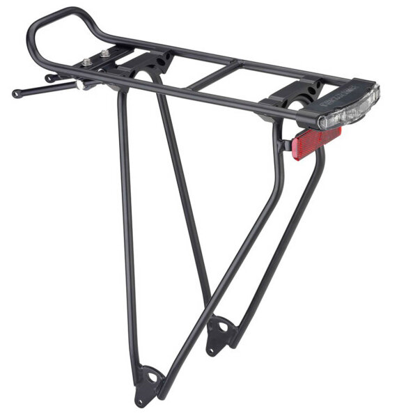 System-Gepäcktr. Racktime Standit Shine schwarz, 26", Alu, ca. 740g             