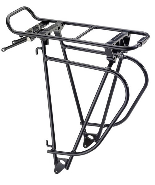 system-gepäckträger racktime tourit schwarz, 26-28", alu, ca. 890g          