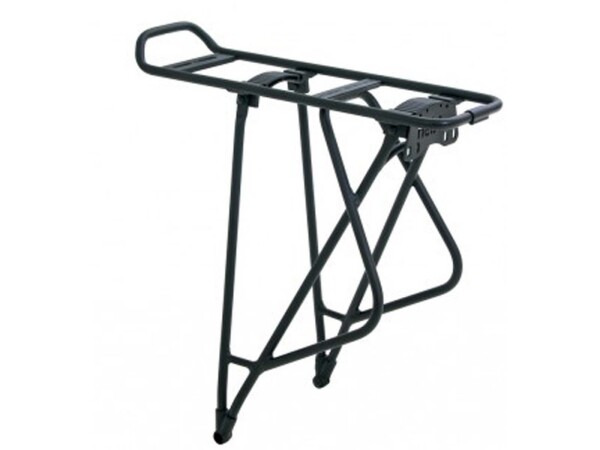 Gepäckträger Hebie Tour M schwarz, 26-28",Aluminium, 10mm