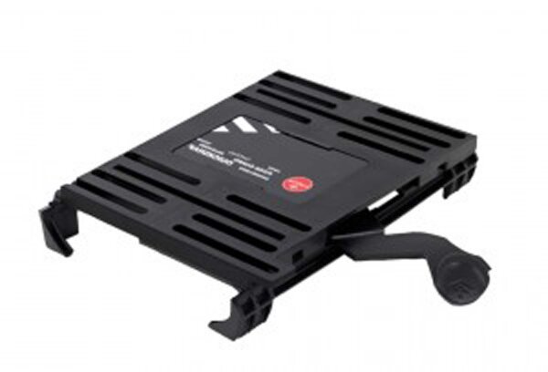 Universaladapter Hebie für Gepäckträger schwarz, Kunststoff