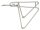 gep&auml;cktr&auml;ger tubus fly edelstahl, 26-28&quot;                       