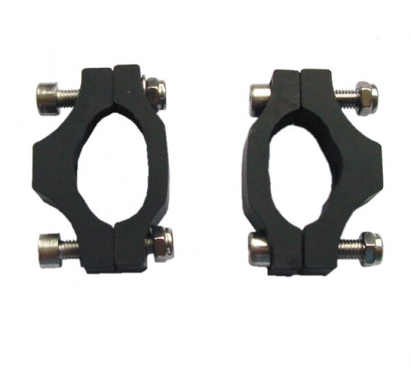 TUBUS Montageset F&uuml;r Lowrider , f&uuml;r Montage von Tara, Ergo und Nova an ungefederten Gabeln ohne &Ouml;sen Gabelrohr-&Oslash; 20-26 mm (LM-1)