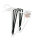 RACKTIME Spanngurt "Bind-it" 3-fach, 60 cm lang, mit zwei 14