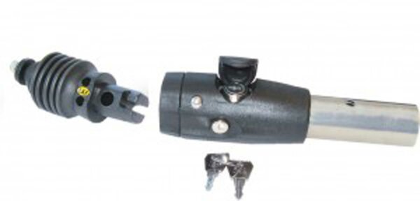 Umrüstset Weber m.Kupplung D+D-Anschluss 28,9mm Monz Bluebird Kinderanhänger