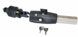 Umrüstset Weber m.Kupplung D+D-Anschluss 23,5mm Burley Kinderanhänger