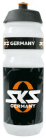 trinkflasche sks large kunststoff 750 ml, transparent mit sks logo
