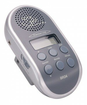 fahrradradio mit autom.sendersuchlauf und mp3 anschluss,grau ohne batterien