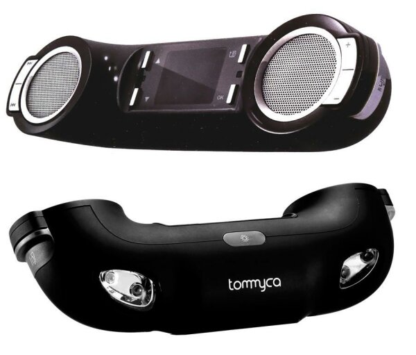 Tommyca Fahrrad MP3-Player TCS - 3200-B, schwarz