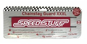 Kettenstrebenschutz Speed Stuff XXXL rot/Rückseite schwarz XXXL