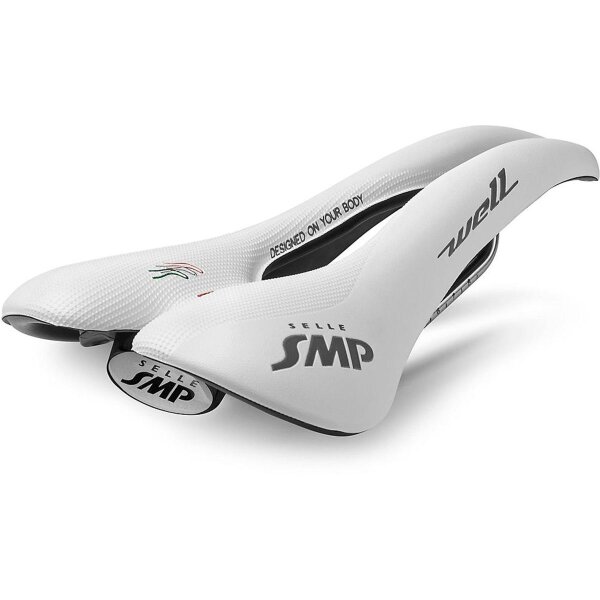 Sattel Selle SMP Well weiß, Unisex, 280x144mm, 280g