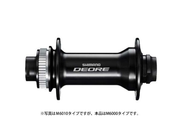 vr-nabe shimano deore hbm6000 100mm,32 loch, schwarz, centerlock, snsp