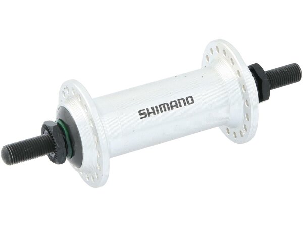 SHIMANO V.R.-Nabe "HB-TX500" SB-verpackt, Vollachs 36 Loch, silbe