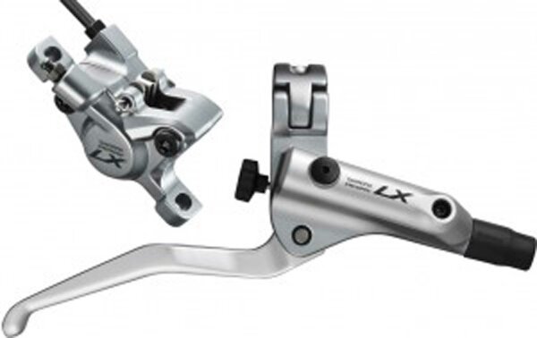 Scheibenbremse Shimano T 675 hydraulisch HR, silber, rechts, 1700mm, ohne Scheibe