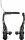 V-Brake Shimano Deore LX BR-T 670 VR, schwarz