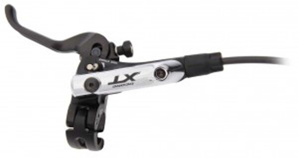Bremshebel Shimano Deore XT BL-M 785R silber, 2-Finger, rechts, Disc-Brake