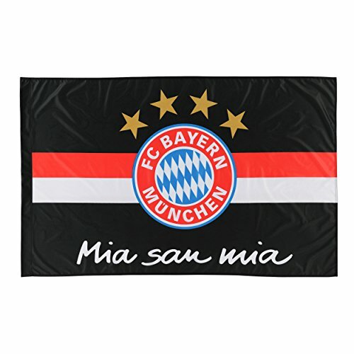 FC Bayern München Fahne schwarz/rot/weiß 150x100