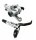 Scheibenbremse Shimano XTR M 985 hydrau. HR, silber, rechts, 1700mm, Centerlock