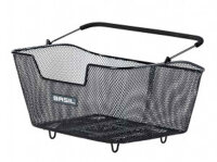 hinterradkorb basil m multi-system 30x43x23 cm, schwarz,...