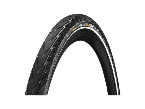 Reifen Conti Contact Plus City Draht 28" 28x1.75 47-622 sw/sw Reflex