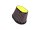 DNA Sportluftfilter "Leather Top" Universeller, ov Ø 44 mm, gelb,