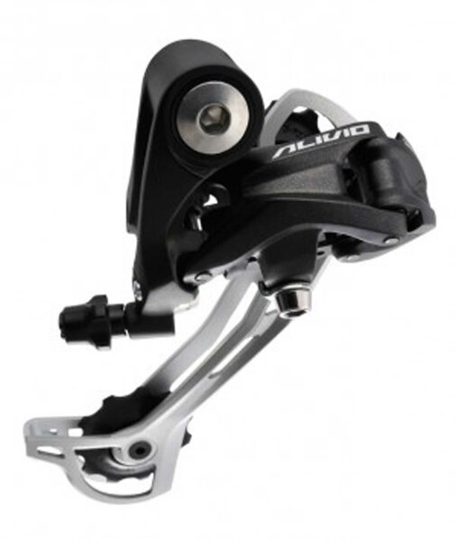 Schaltwerk Shimano Alivio RD-M 430 SGSL ohne Adapter,9-fach, schwarz