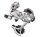 Schaltwerk Shimano Deore LX RD-T 661 SGS 9-fach, silber