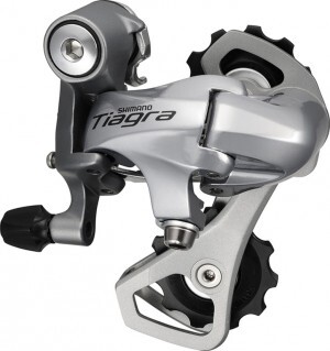 Schaltwerk Shimano Tiagra RD-4600 SS, 10-fach, silber,kurzer Käfig