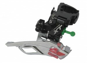 Umwerfer Shimano Deore XT Down-Swing FD-T 781,Dual Pull,63-66°,31,8mm,schwarz