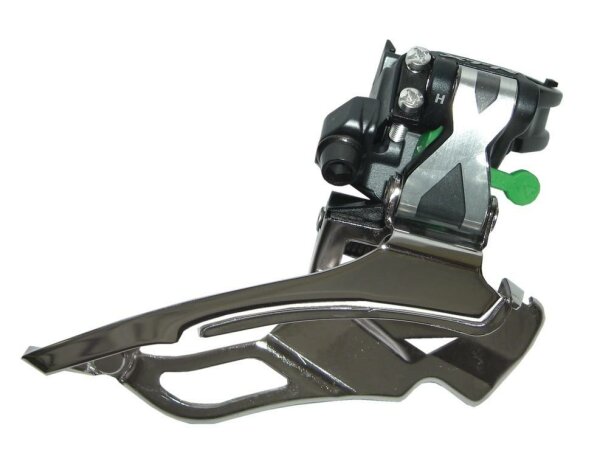Umwerfer Shimano XTR Down Swing FD-M 971, Dual Pull, 31,8mm, 3x9-fach