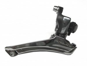 Umwerfer Shimano Dura Ace 31,8mm Schelle FD-7900 BL, 2 x 10-fach, silber