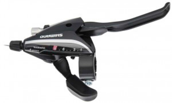 S+B-Hebel Shimano ST-EF 65 4-Finger 8-fach rechts,V u C-Brake,2050mm,schwarz
