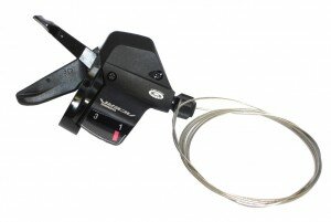 Schalthebel Shimano Acera SLM 390 3-fach, links, 1800mm, Rapidfire,schwarz