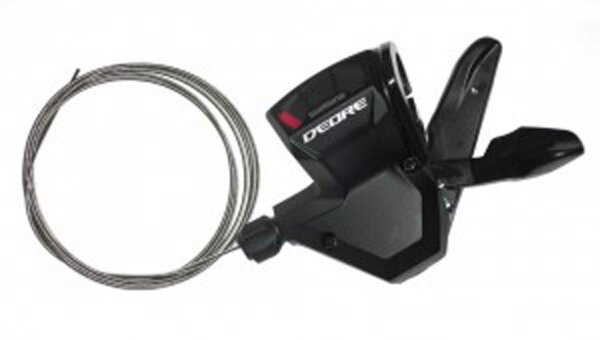 Schalthebel Shimano Deore SL-M 590 3-fach, links, 1800mm ,Rapidfire,schwarz