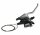 S+B-Hebel Shimano Deore ST-M590 3-Finger 9-fach, rechts, 2050mm, silber/schwarz