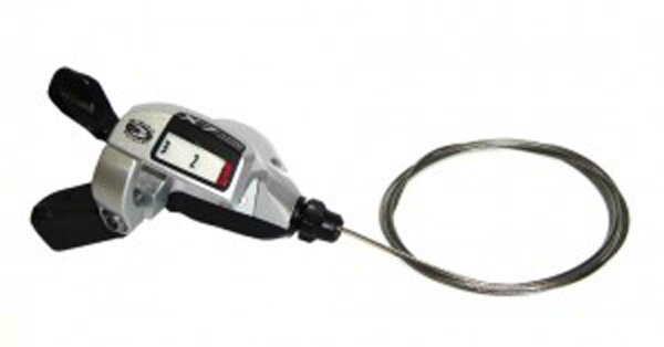 Schalthebel Shimano Deore LX SL-T 660 3-fach, links, 1800mm, silber