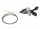Schalthebel Shimano Deore LX SL-T 660 9-fach, rechts, 2050mm, silber