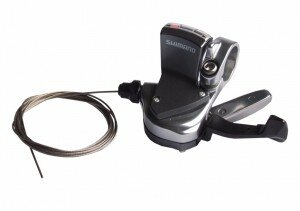 Schalthebel Shimano SL-R 770 2/3-fach,links,silber,1800mm,für Flatbar