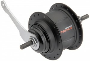 HR-Nabe Shimano Nexus SG-8C31AL Rücktrit 8-Gang, 36 Loch, schwarz, ohne Zubehör