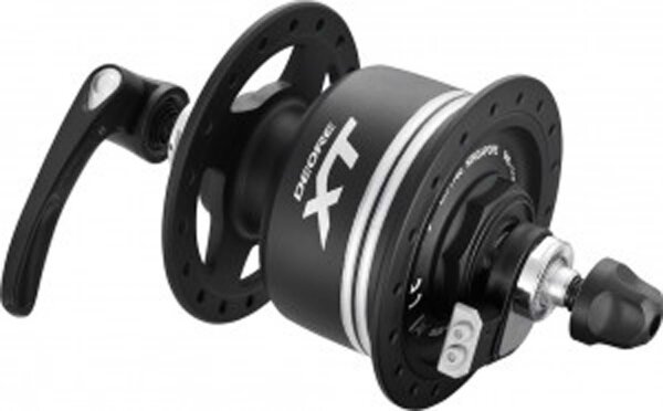 VR-Nabendynamo Shimano XT DH-T780 100mm, 36 Loch, schwarz, SNSP