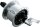 vr-nabendynamo shimano alfine dhs501 100mm, 36 loch, silber, centerlock, snsp