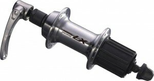 HR-Nabe Shimano Deore LX FH-T 670 135mm, 32 Loch, silber