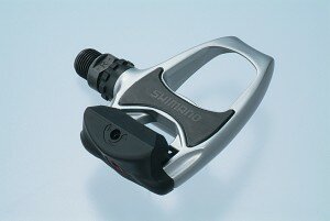 SPD-SL Renn-Pedal Shimano PDR540 einseitig, silber, 9/16", ohne Reflektor