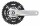 KRG Shimano Alivio 22/32/44 Zähne 170mm FC-M430 silber,mit KSS,Octalink,9-fach
