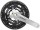 KRG Shimano Acera 22/32/44 Zähne 170mm FC-M391 silber, 4-Kant, mit KSS