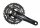 KRG Shimano M 552 24/32/42 Zähne 175mm FC-M 552 schwarz,o. KSS,m. intg. Innenl.
