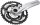 KRG Shimano Deore XT 24/32/42 175mm FC-M780 Hollowtech-II m. Achse si10-f.