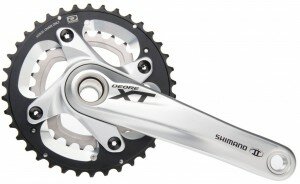 KRG Shimano Deore XT 26/38 Zähne 175mm FC-M 785 Hollowtech- II m. Achse, 10-f.