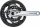 KRG Shimano Deore XT 24/32/44 Z. 175mm FC-T 781 Hollowtech- II m. Achse, 10-f.