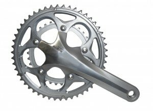 KRG Shimano 105 34/50 Zähne 172,5mm FC-5750 silber,Hollowtech II,m.Festachse
