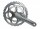KRG Shimano 105 34/50 Zähne 172,5mm FC-5750 silber,Hollowtech II,m.Festachse
